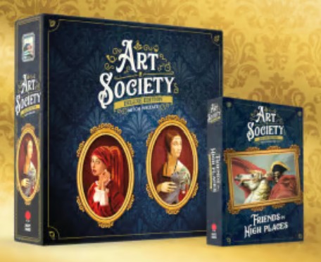 Art Society Deluxe Kickstarter Edition + Friends in High Places Expansion, English Edition